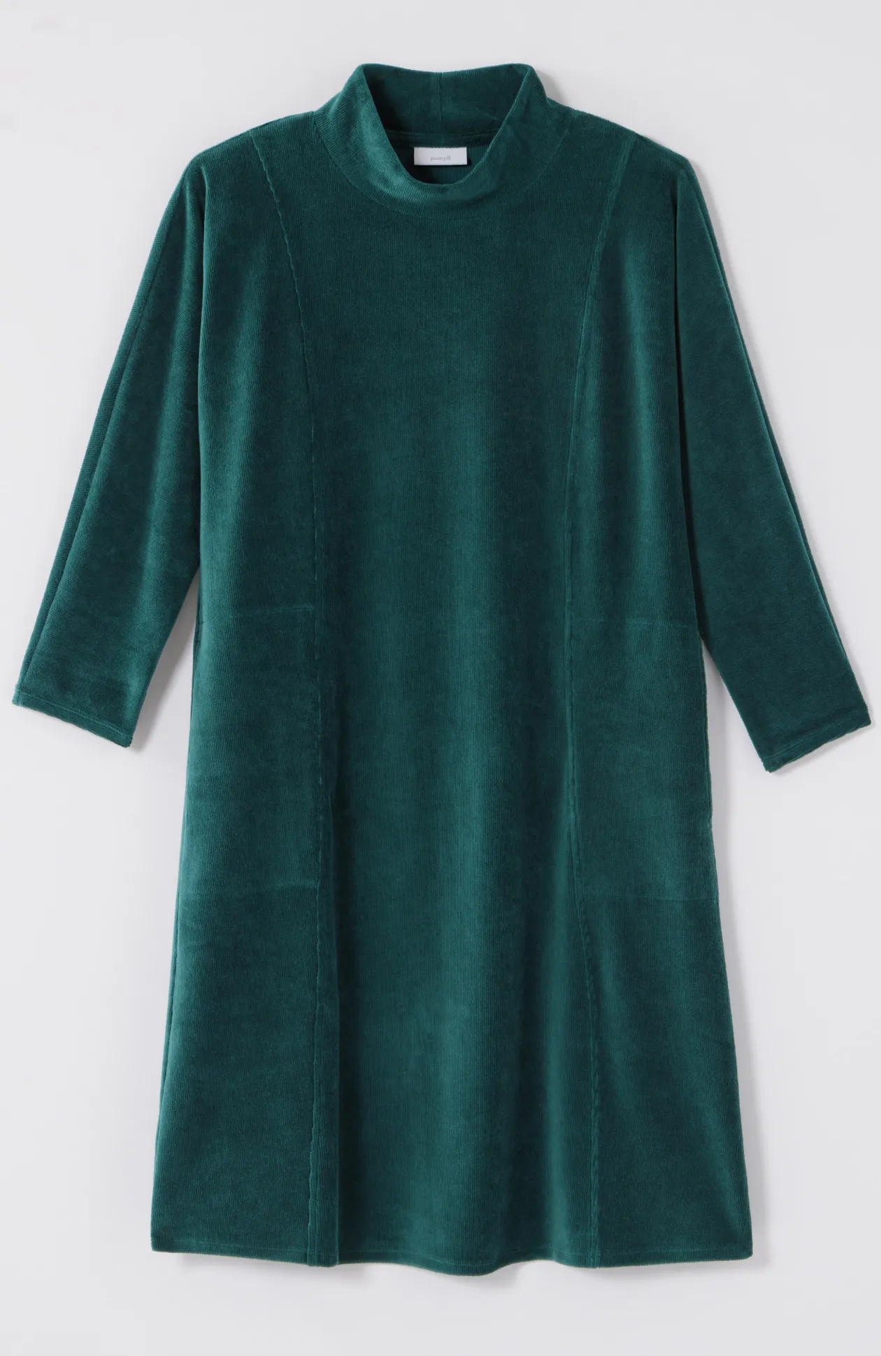 Pure Jill Corded-Velour Dress