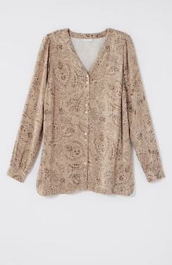 Pure Jill Double-Button Tunic