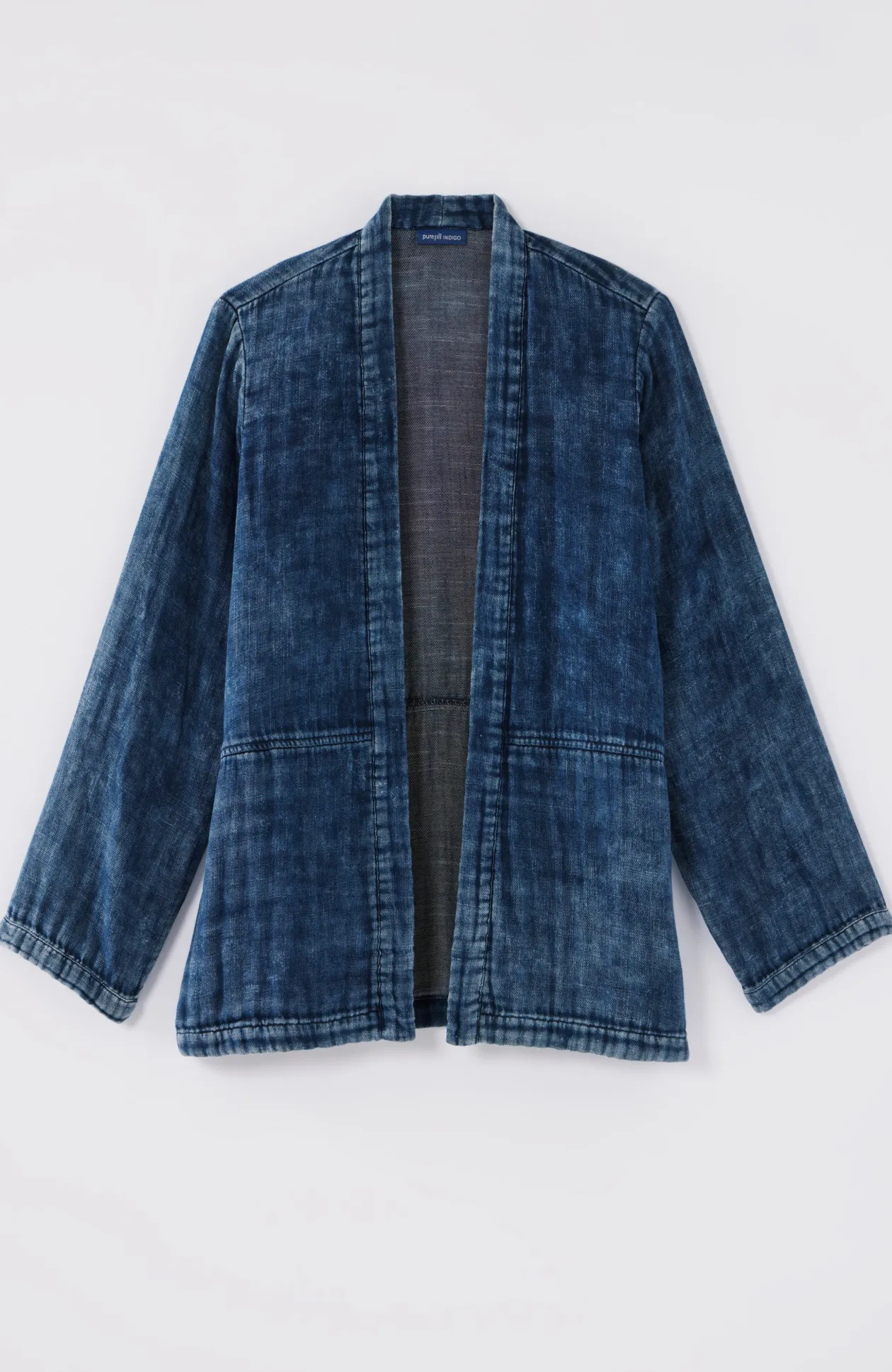 Pure Jill Double-Cloth Indigo Jacket