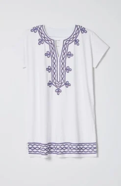 Pure Jill Knit Embroidered Tunic
