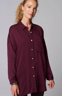 Pure Jill Lava-Dyed Tunic