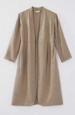Pure Jill Linen Duster Jacket