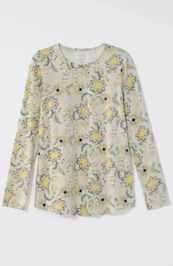 Pure Jill Long-Sleeve Shirttail Tee