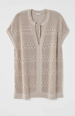 Pure Jill Open-Textured Sweater