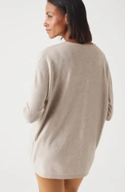 Pure Jill Oversized V-Neck Sweater