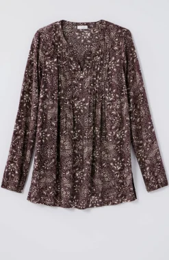 Pure Jill Pintucked Blouse