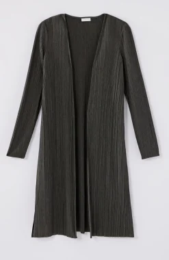 Pure Jill Pleated Knit Duster