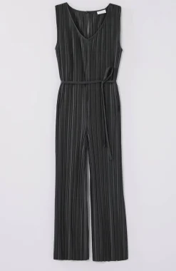 Pure Jill Pleated Knit Jumpsuit