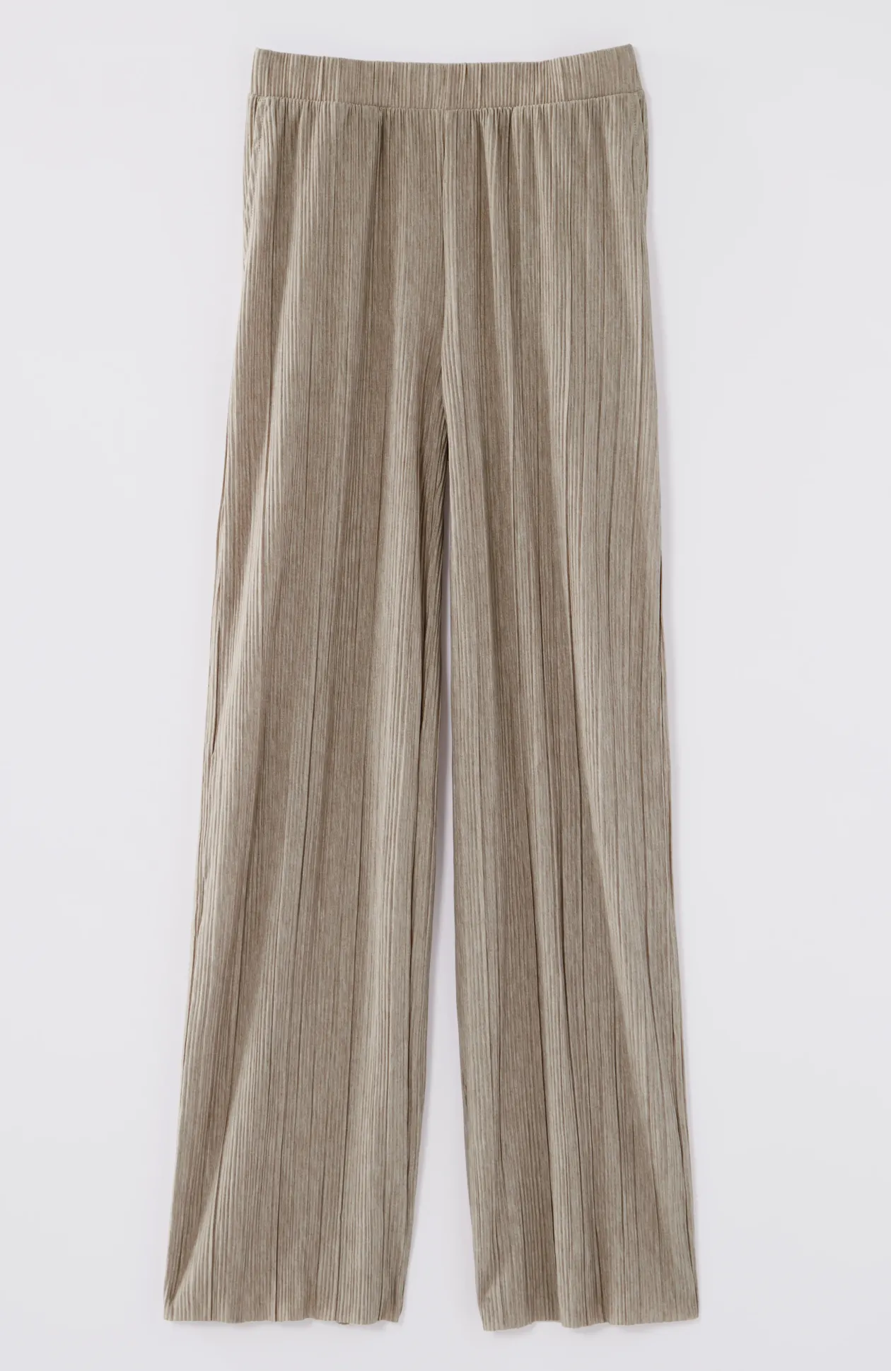 Pure Jill Pleated Wide-Leg Pants