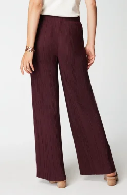 Pure Jill Pleated Wide-Leg Pants
