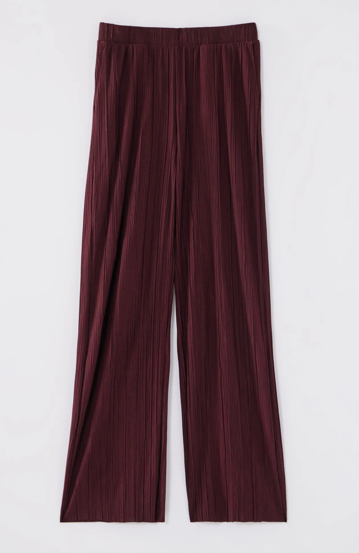 Pure Jill Pleated Wide-Leg Pants