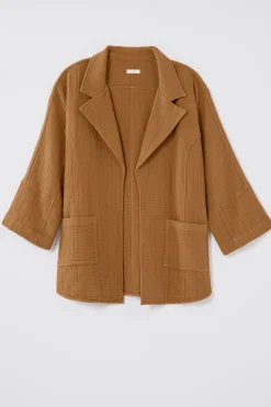 Pure Jill Relaxed Gauze Blazer