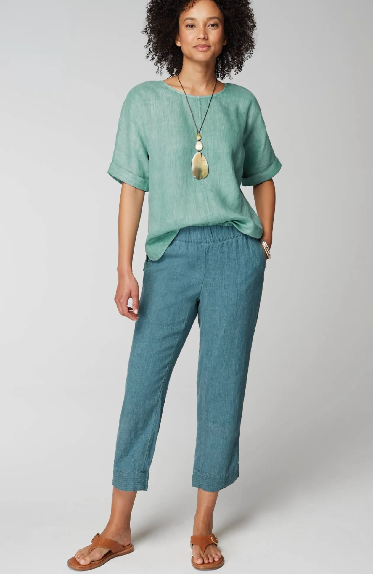 Pure Jill Relaxed Linen Popover