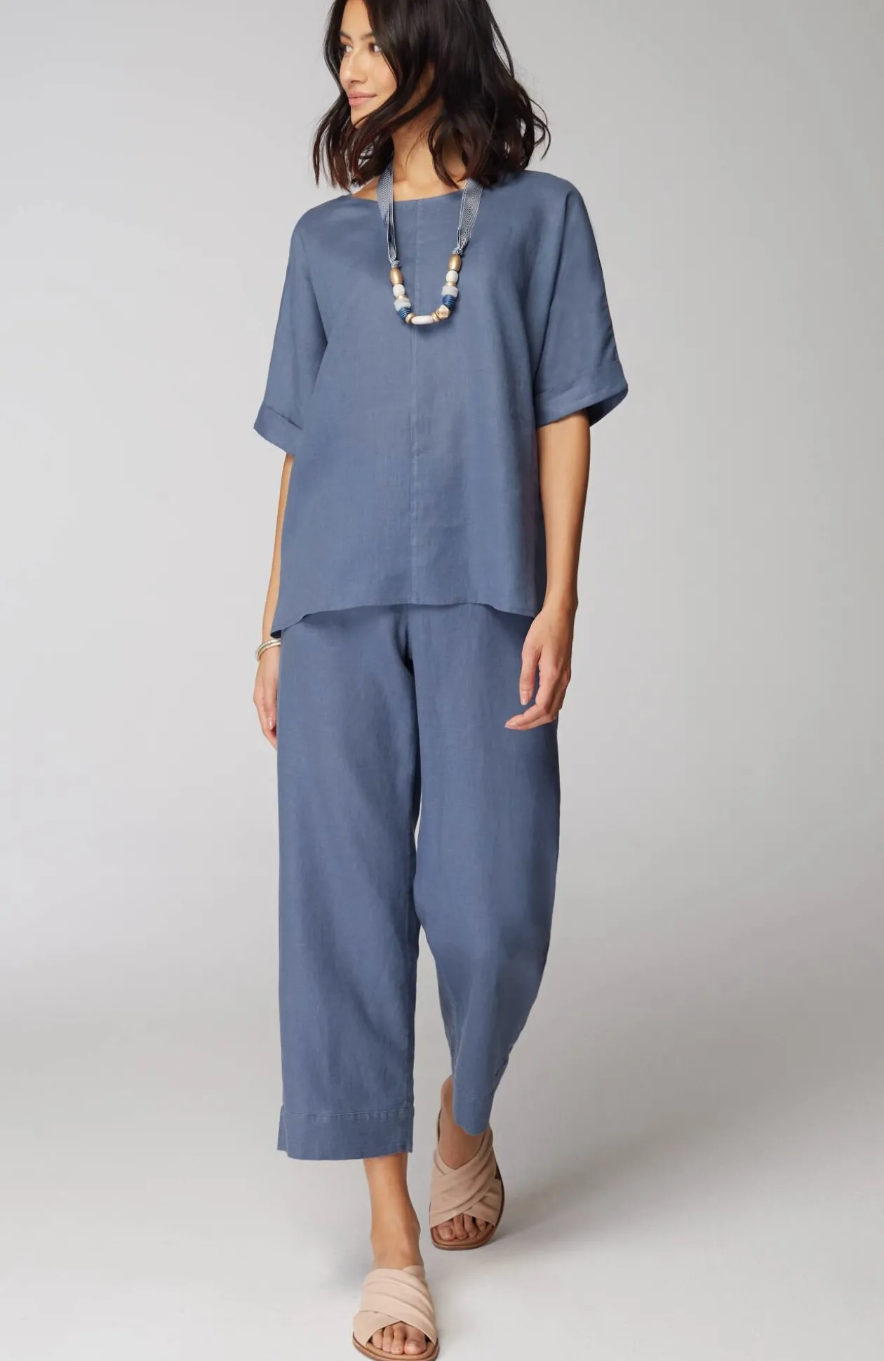 Pure Jill Relaxed Linen Popover