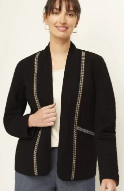 Pure Jill Seersucker Jacket