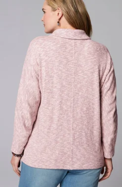 Pure Jill Shawl-Collar Dolman Top