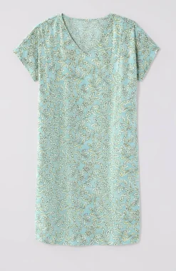 Pure Jill Soft-V-Neck T-Shirt Dress