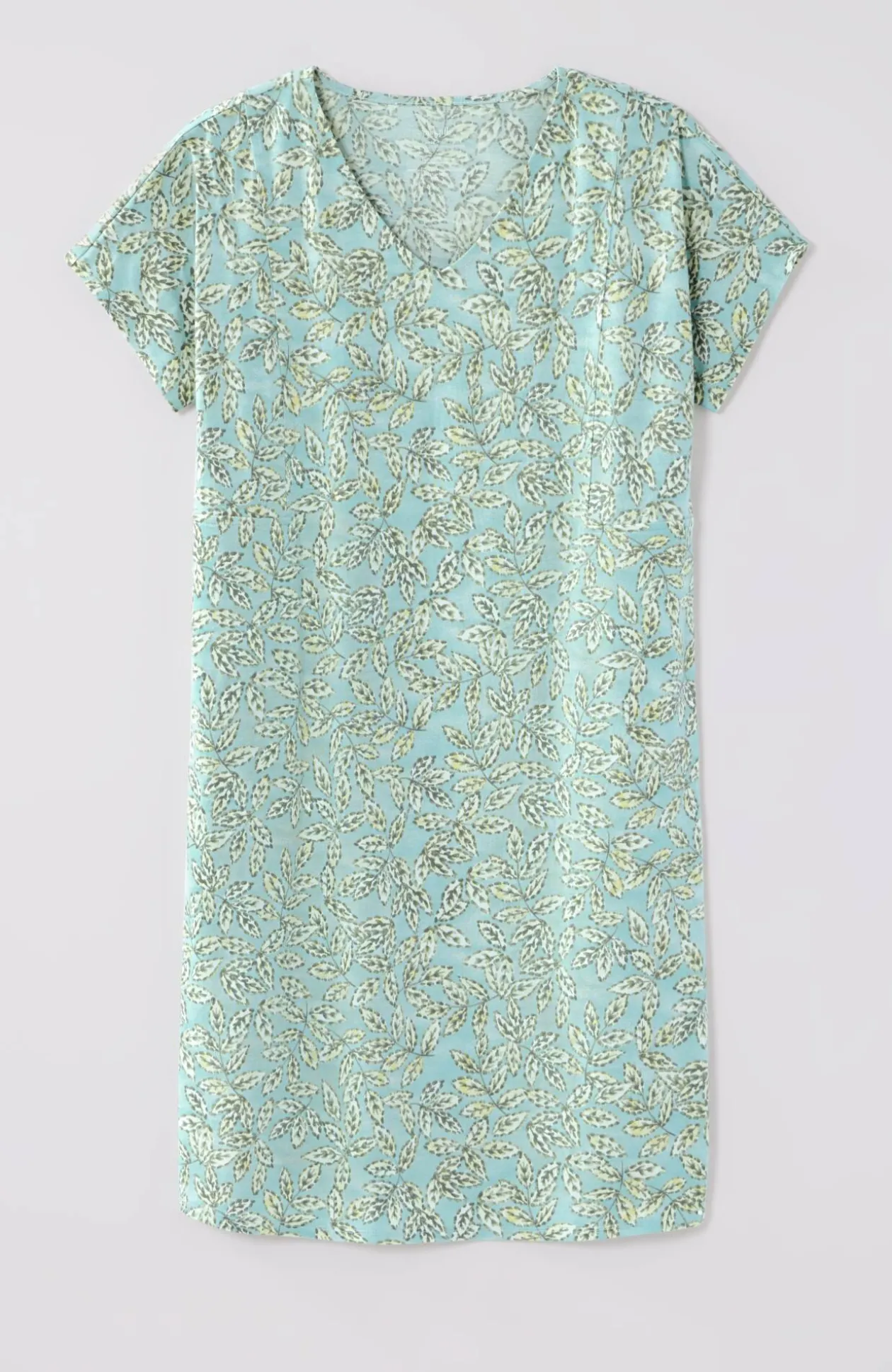 Pure Jill Soft-V-Neck T-Shirt Dress