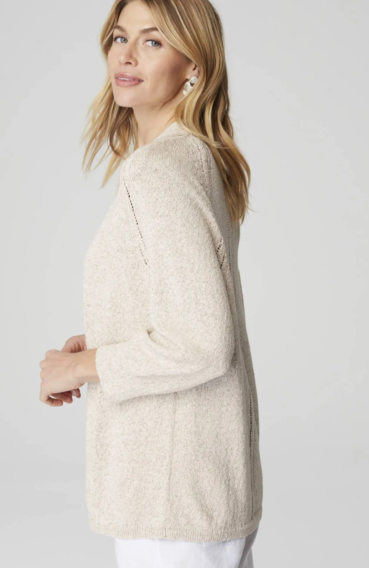 Pure Jill Spray-Dyed Cardi
