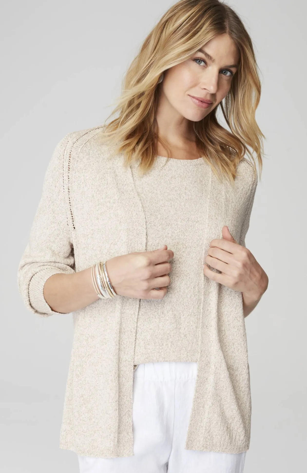 Pure Jill Spray-Dyed Cardi