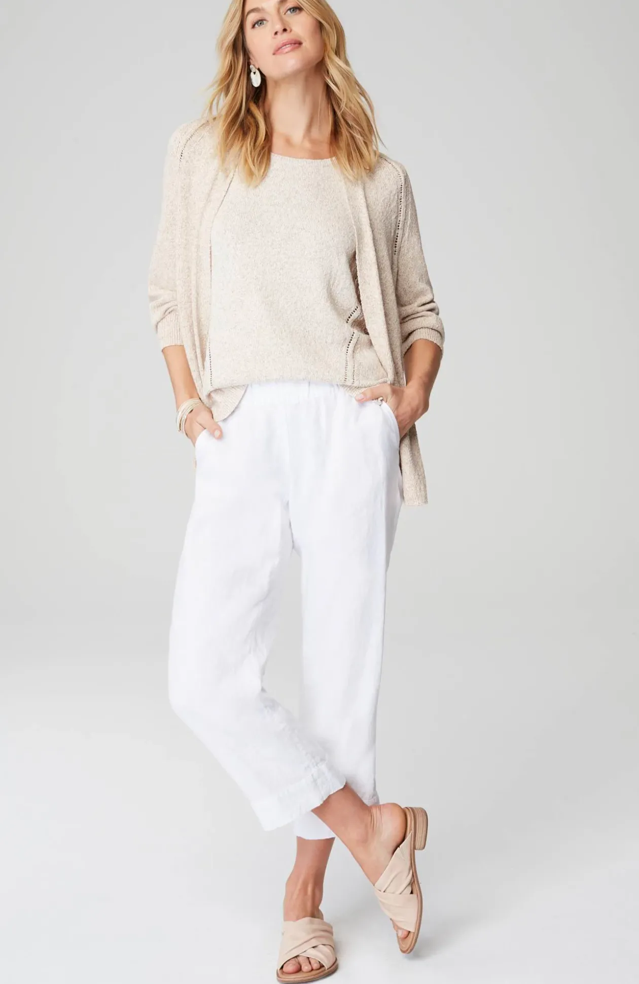 Pure Jill Spray-Dyed Cardi
