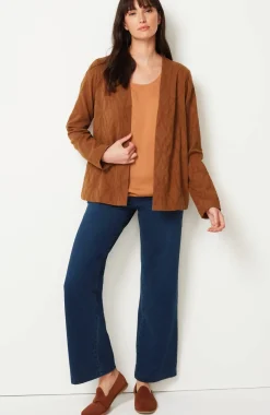 Pure Jill Textured Clip-Jacquard Jacket