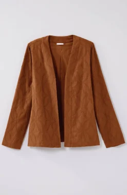 Pure Jill Textured Clip-Jacquard Jacket