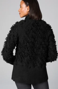 Pure Jill Textured Fringe Cardi