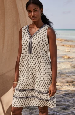 Pure Jill Tiered Sleeveless Dress