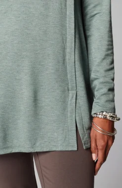 Pure Jill Tranquility Mock-Neck Tunic