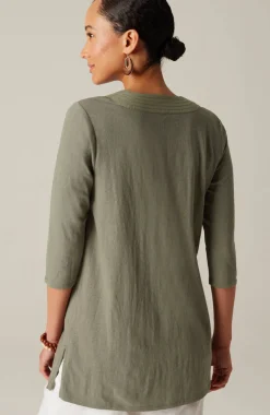 Pure Jill Trapunto Tunic
