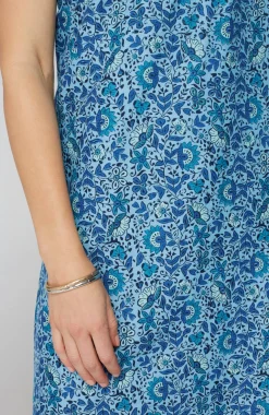 Pure Jill Waist-Seamed Maxi Dress