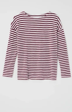 Relaxed Boat-Neck Tee