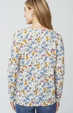 Relaxed Boat-Neck Tee