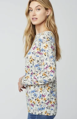 Relaxed Boat-Neck Tee
