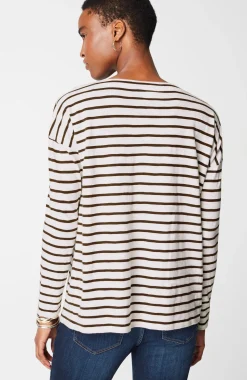 Relaxed Boat-Neck Tee