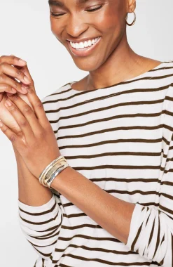 Relaxed Boat-Neck Tee