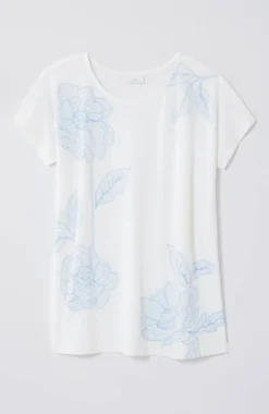 Relaxed Dolman-Sleeve Tee