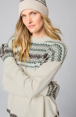Relaxed Fair Isle Sweater