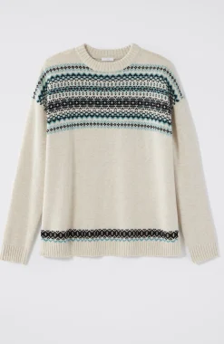Relaxed Fair Isle Sweater