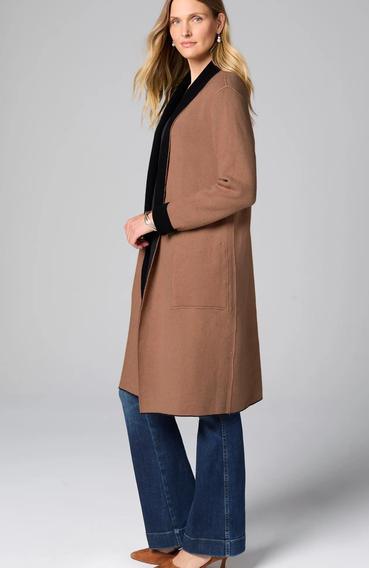 Reversible Majestic Sweater Coat