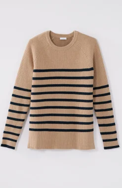 Ribbed Stripe Sweater