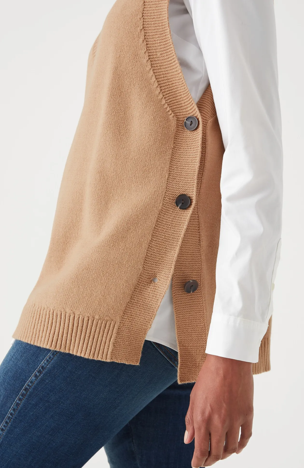 Side-Button Vest
