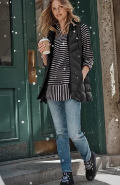 Side-Zip Down Puffer Vest