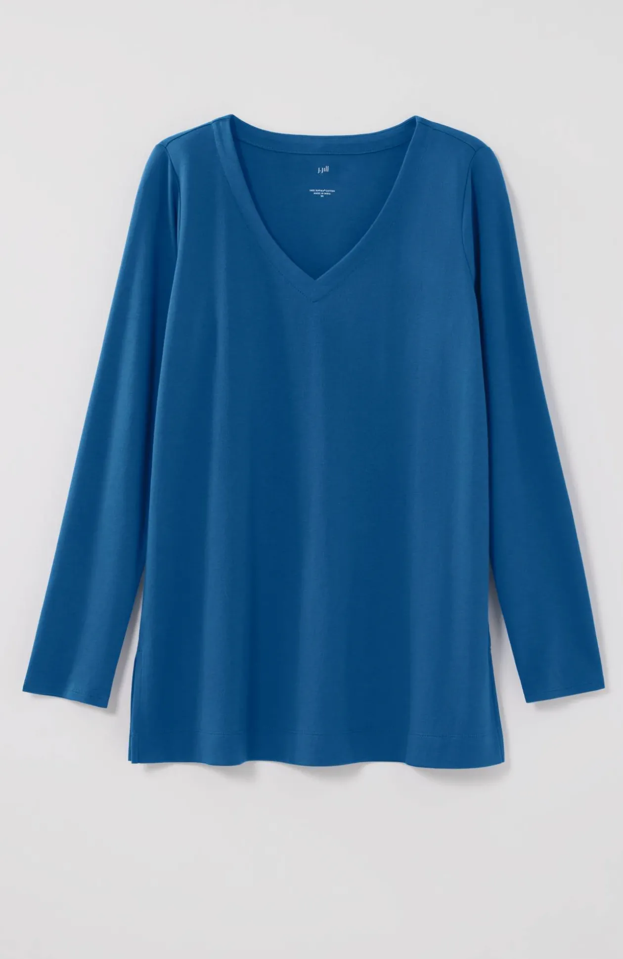 Simply Supima® Side-Slit Tunic