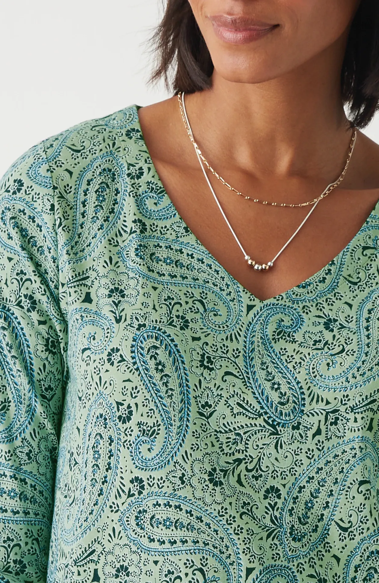 Simply Supima® Side-Slit Tunic