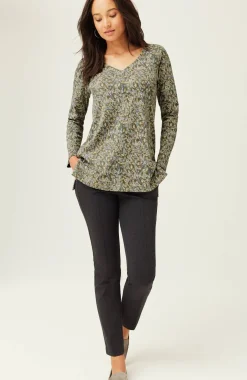 Simply Supima® Side-Slit Tunic