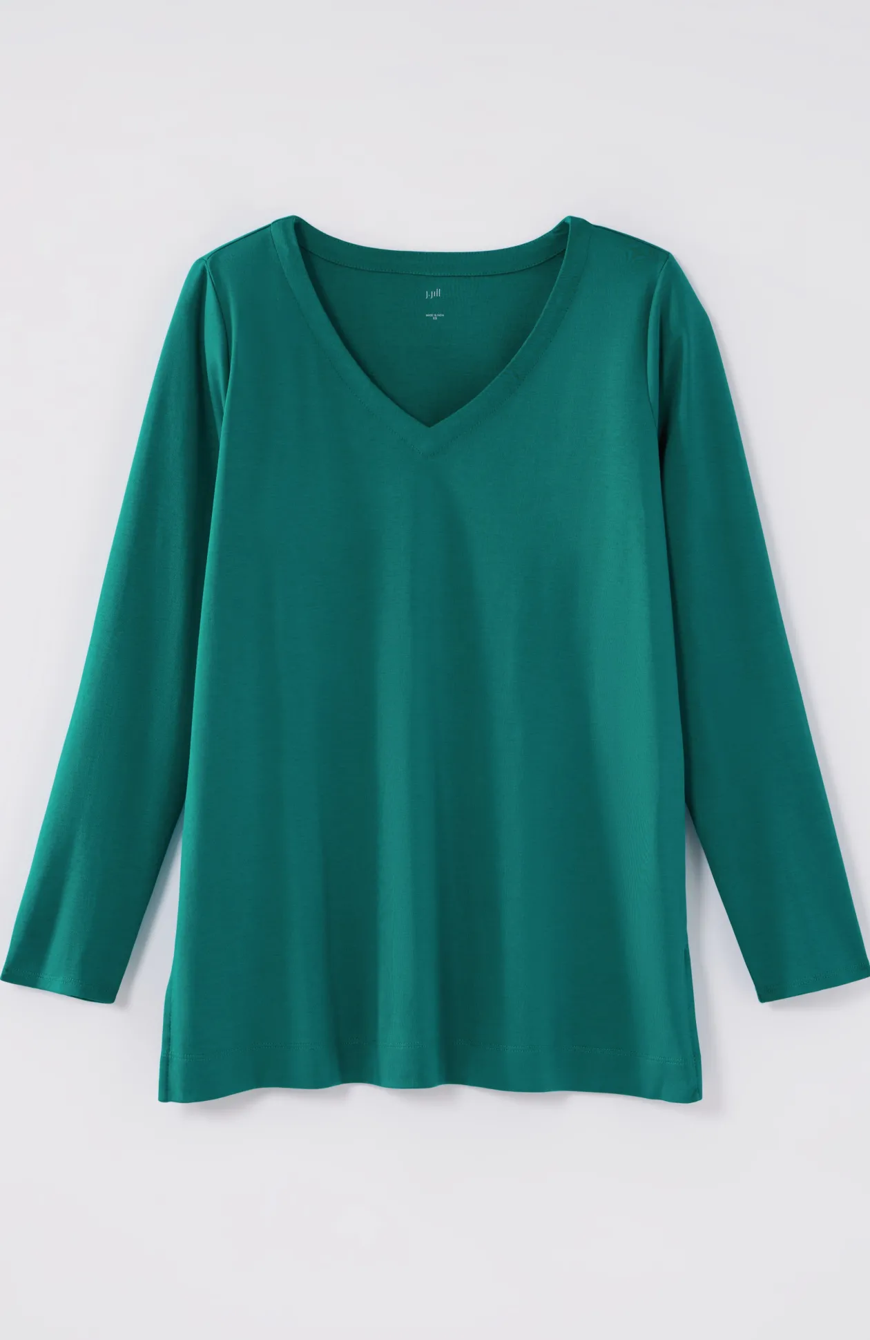 Simply Supima® Side-Slit Tunic