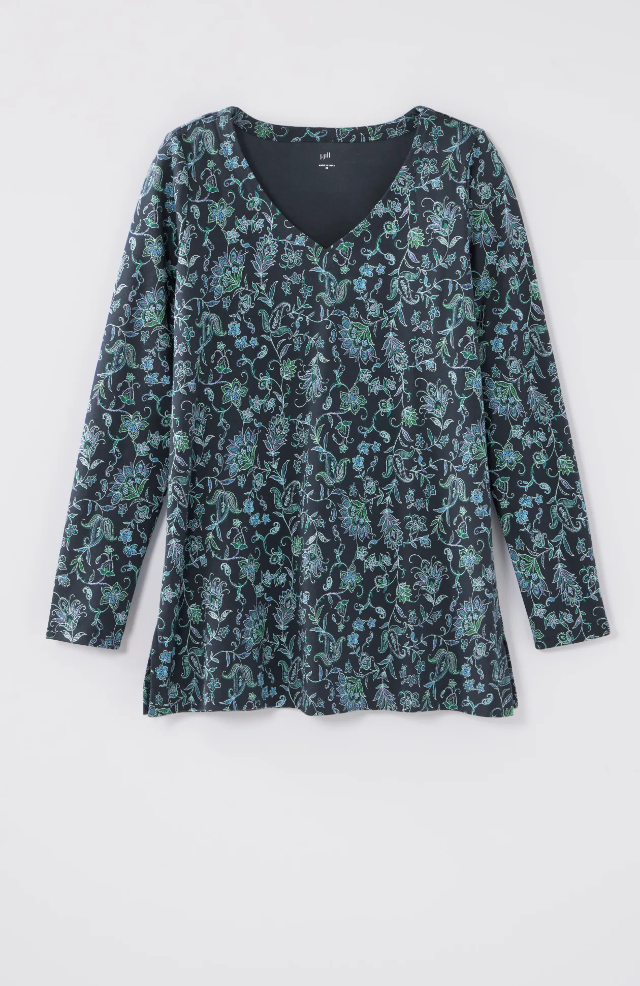 Simply Supima® Side-Slit Tunic