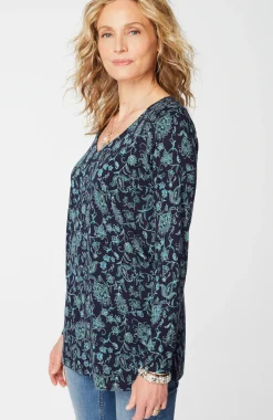 Simply Supima® Side-Slit Tunic